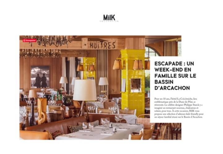 MILK - LA COORNICHE
