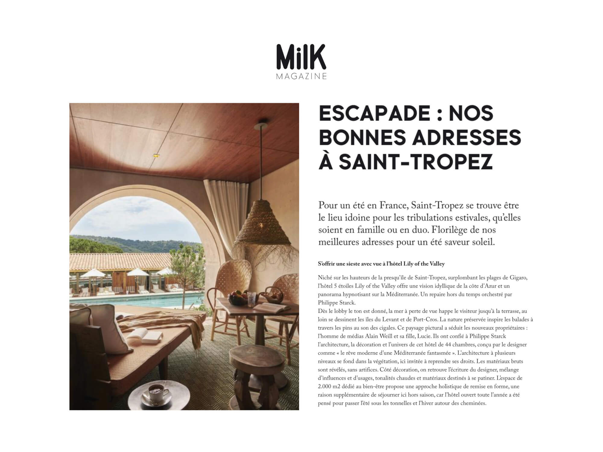 MILK MAGAZINE - Lily of the Valley
