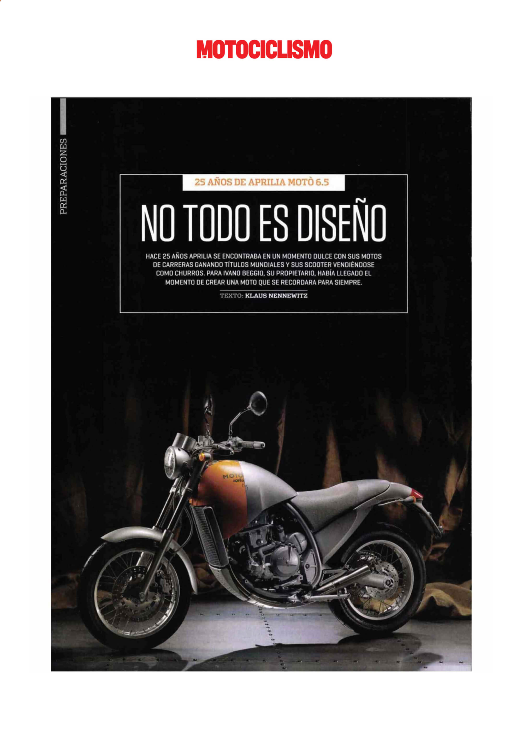 MOTOCICLISMO - Aprilia