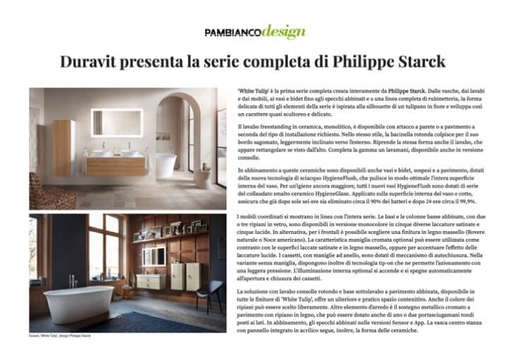 PAMBIANCO DESIGN - DURAVIT
