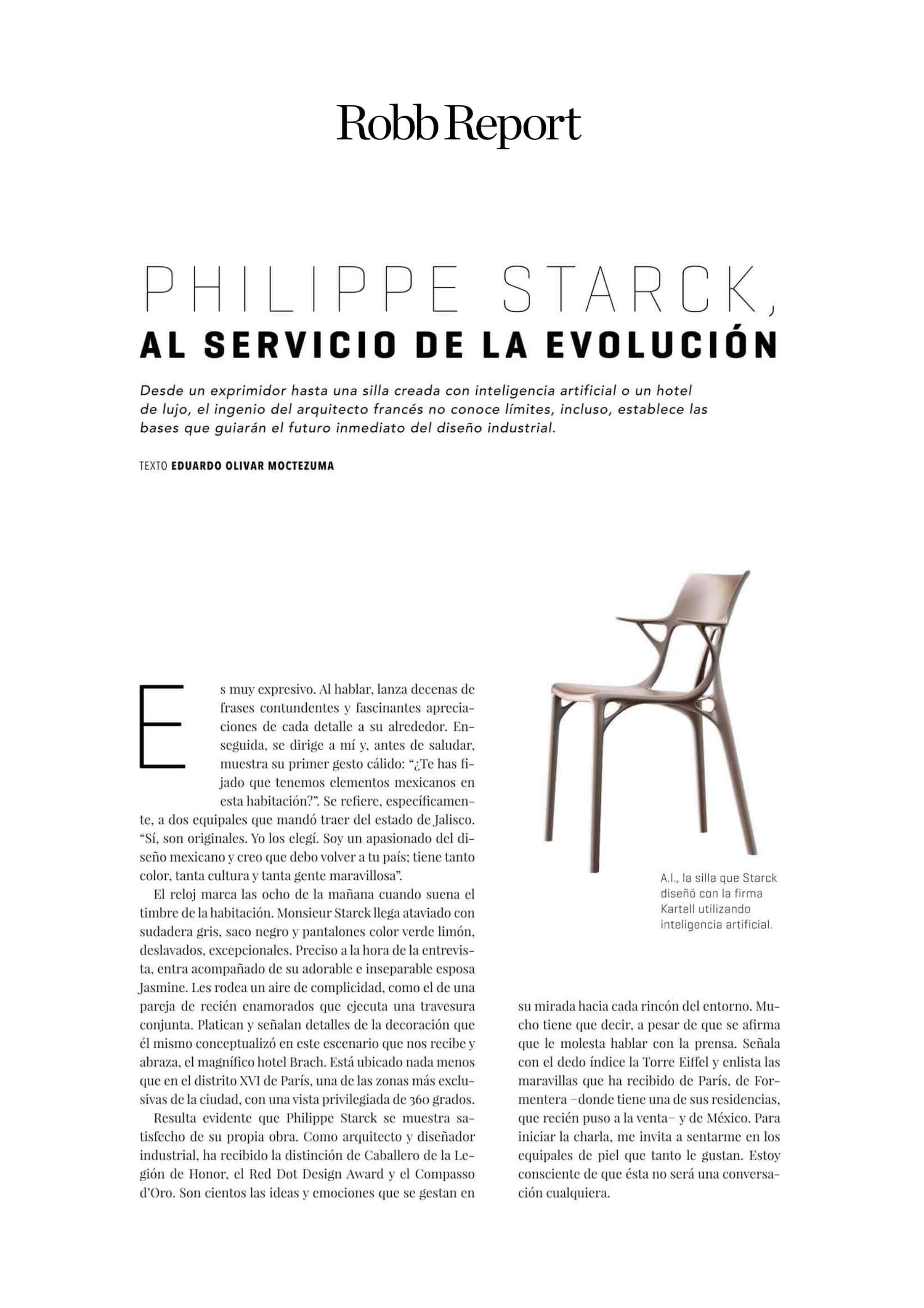 ROBB REPORT - Brach