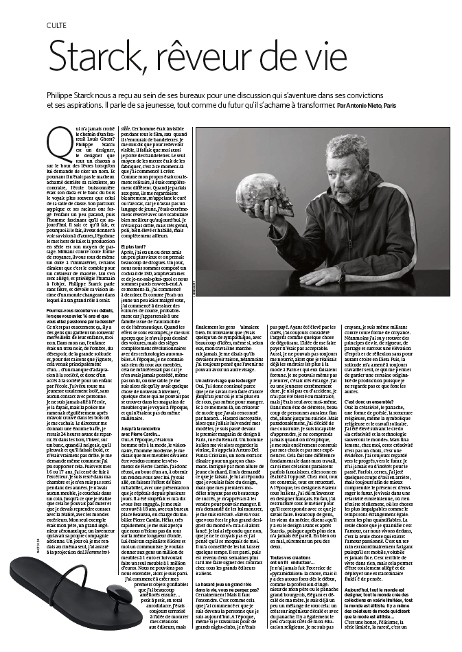 Starck rêveur de vie