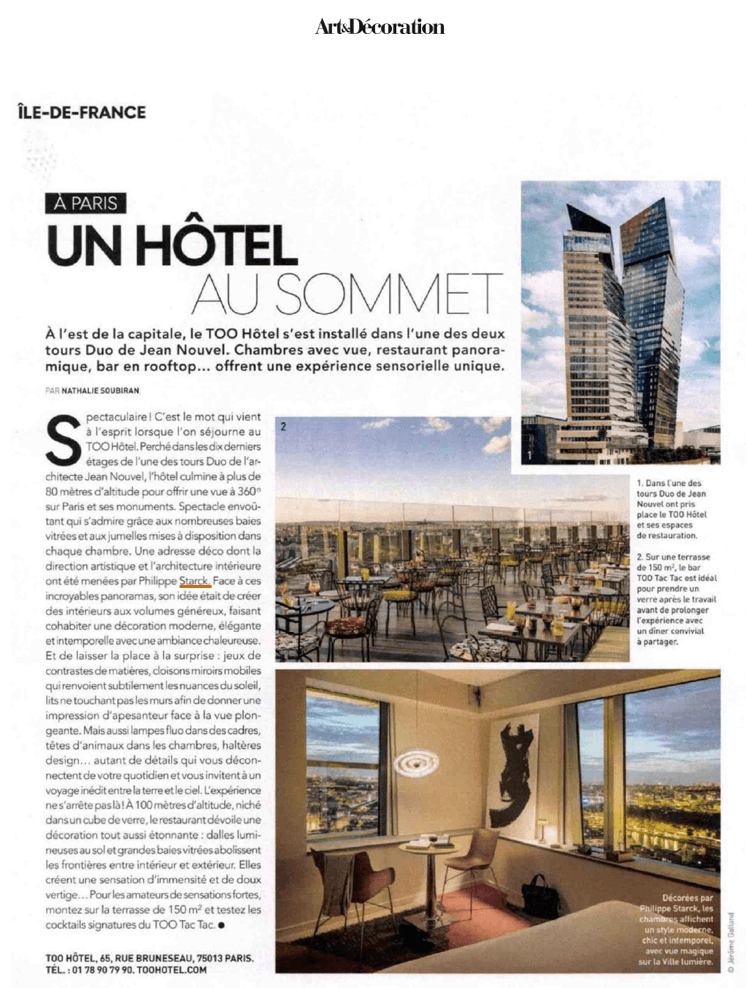 Un hôtel au sommet