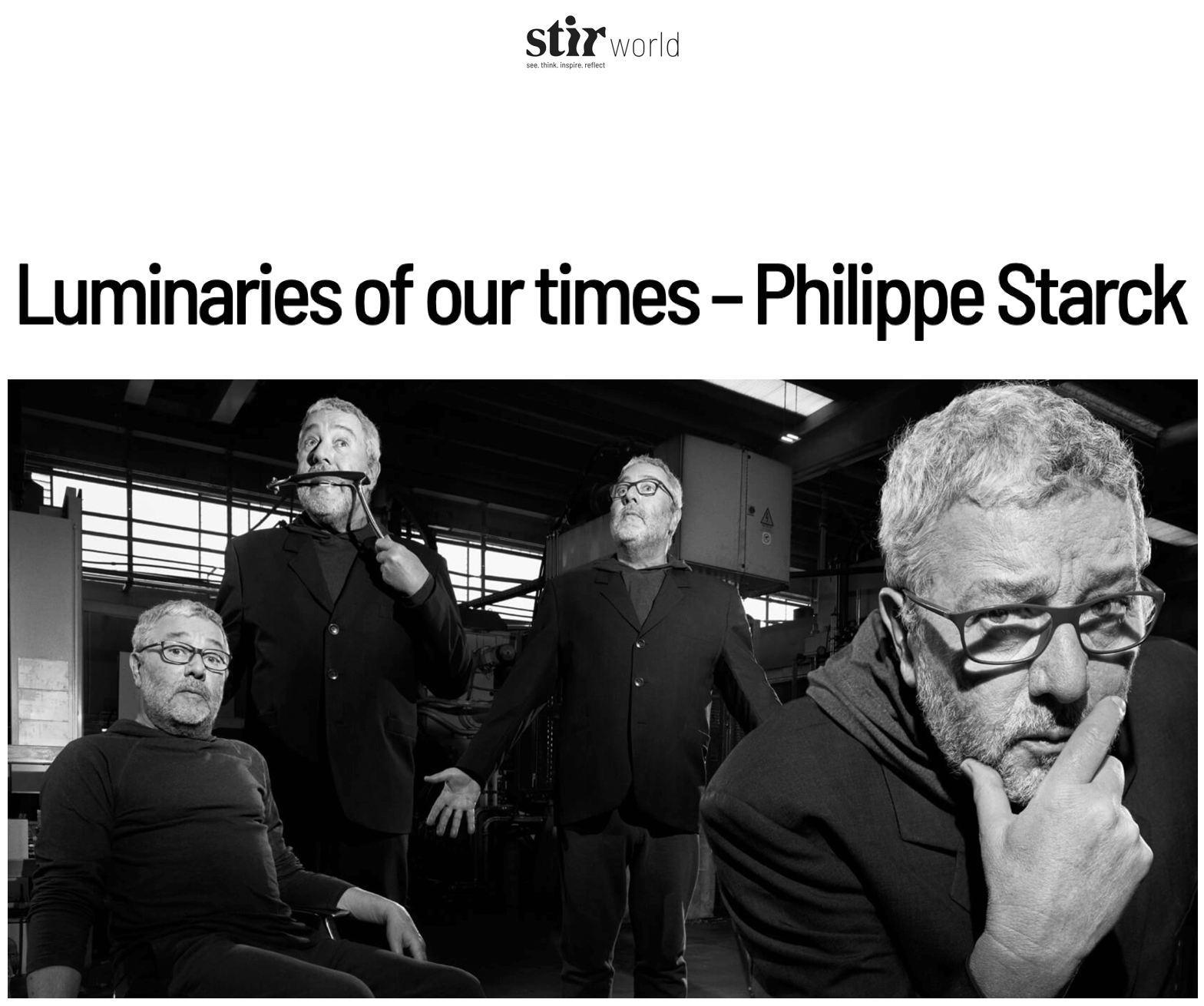 Lumières de notre temps - Philippe Starck