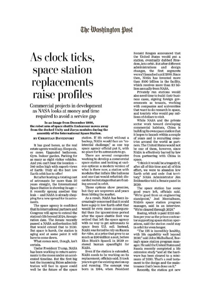 THE WASHINGTON POST - AXIOM
