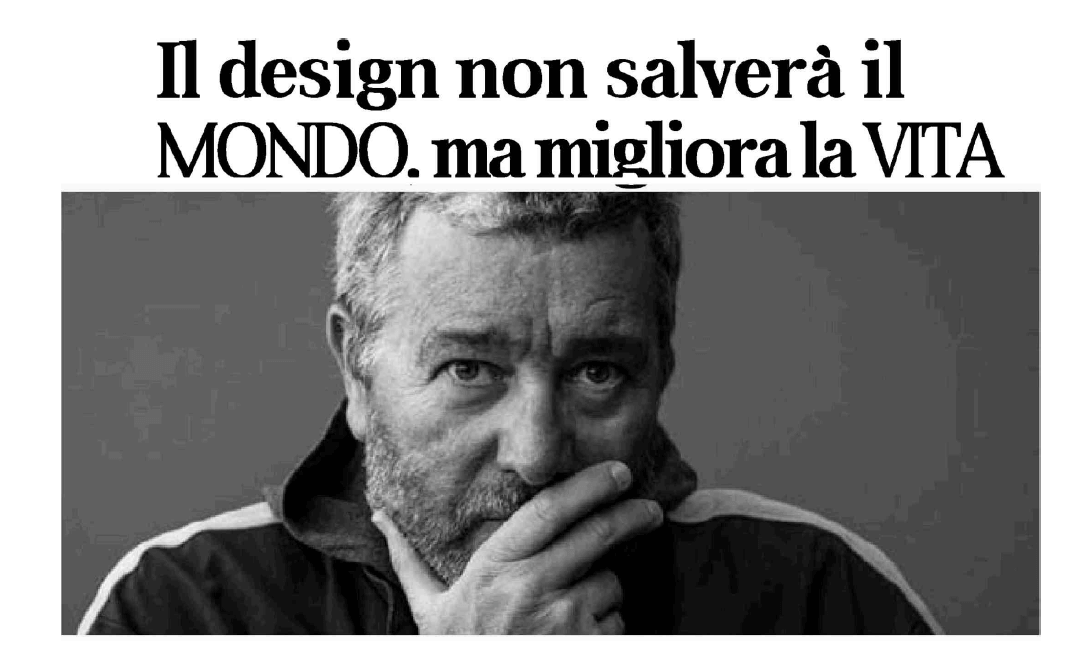 Le design ne sauve pas de vies mais peut l'améliorer 